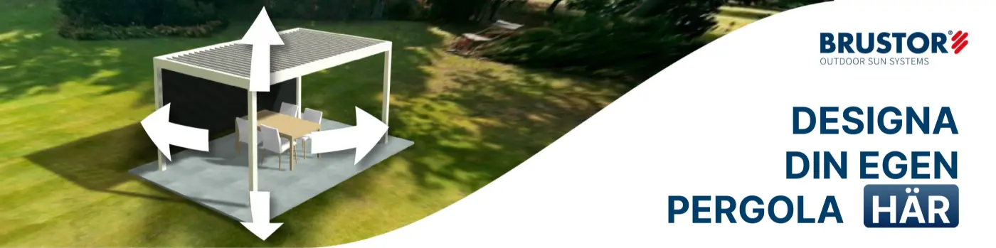 Designa din egen pergola här.