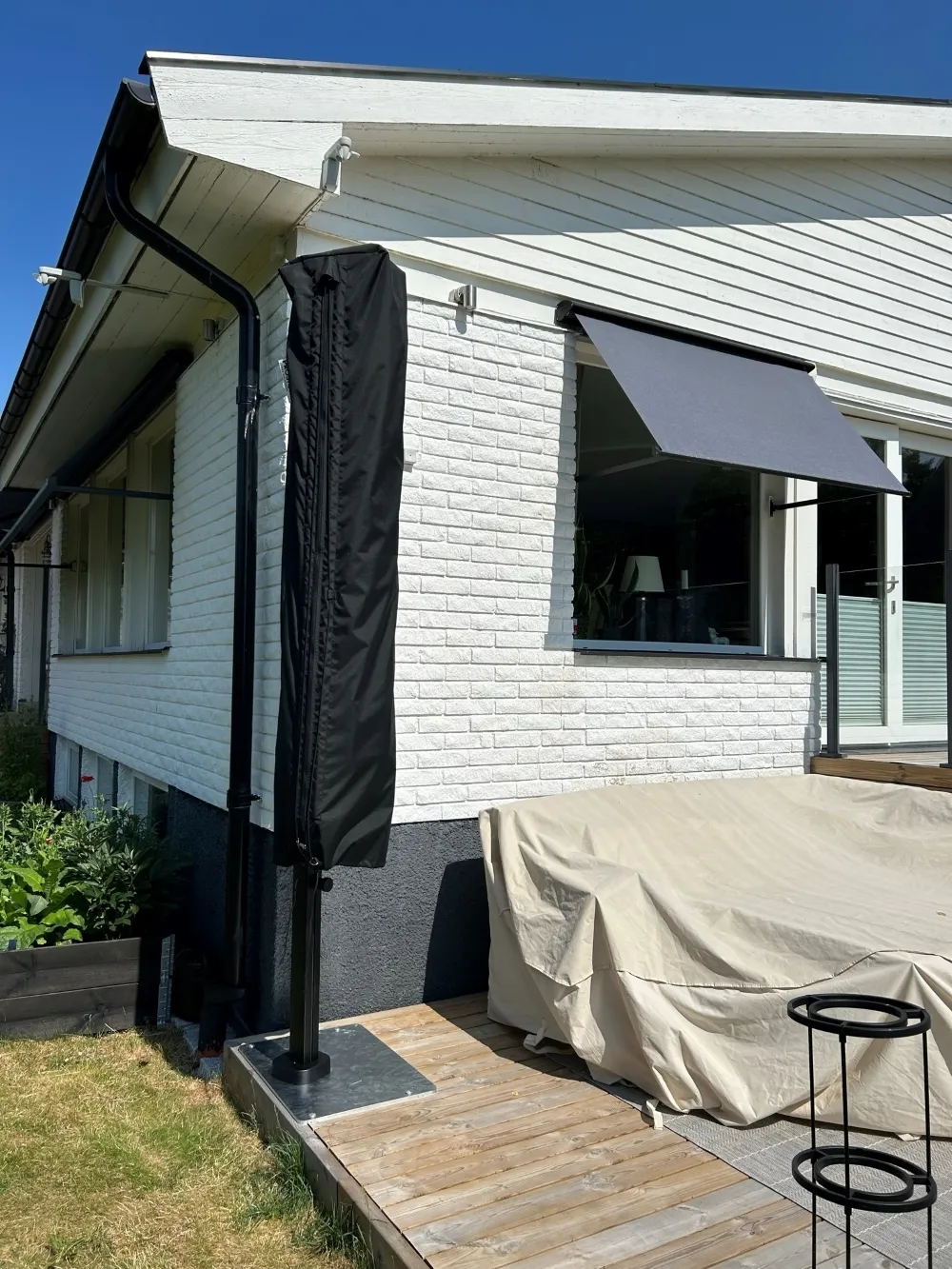 Fönstermarkis och parasoll